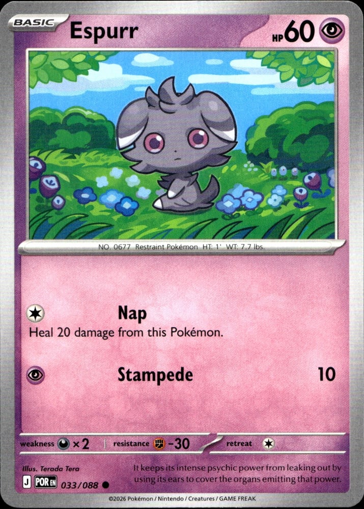 Espurr - ME03 33/88