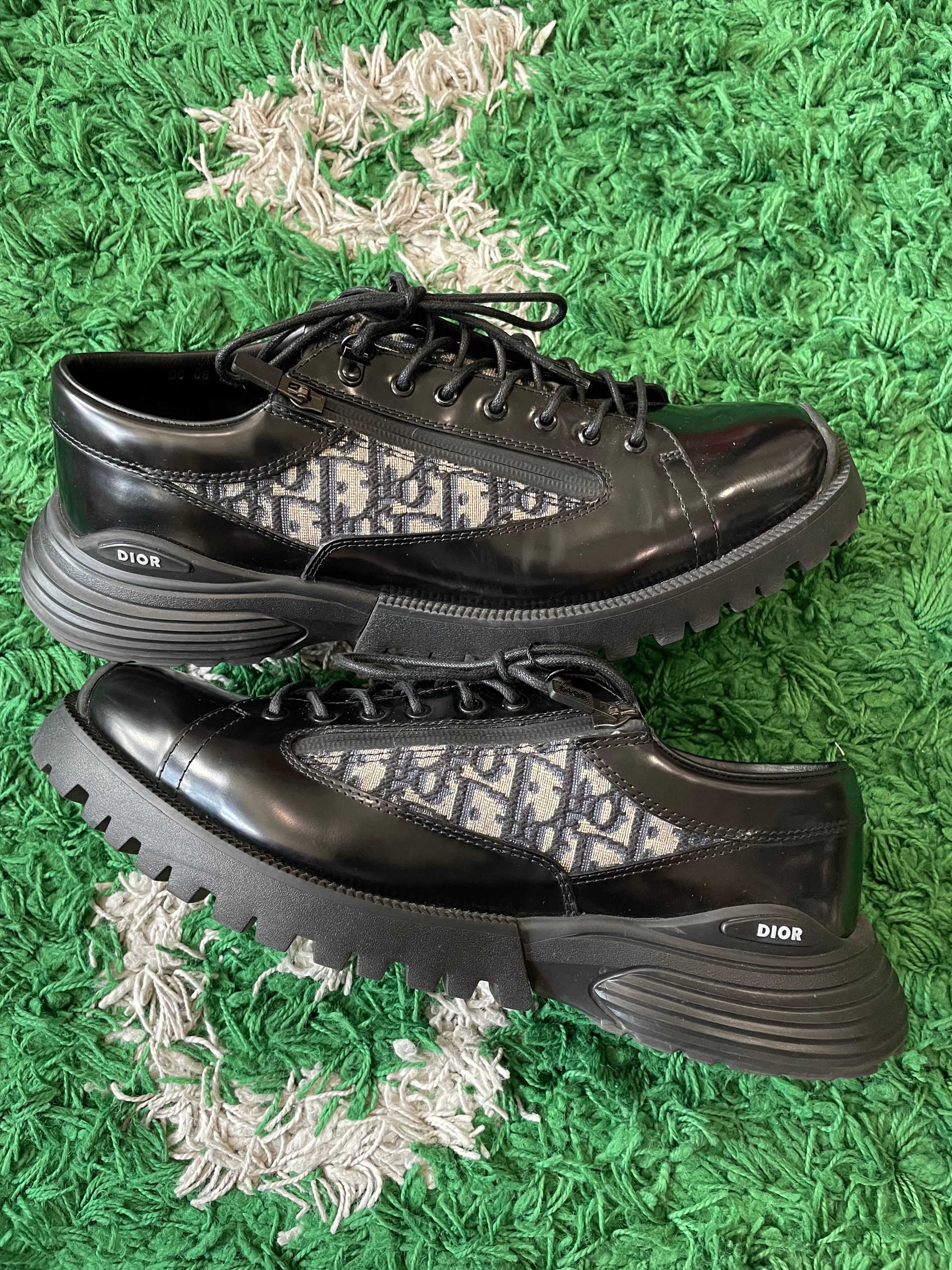 dior combat derby shoes size 45 (used)