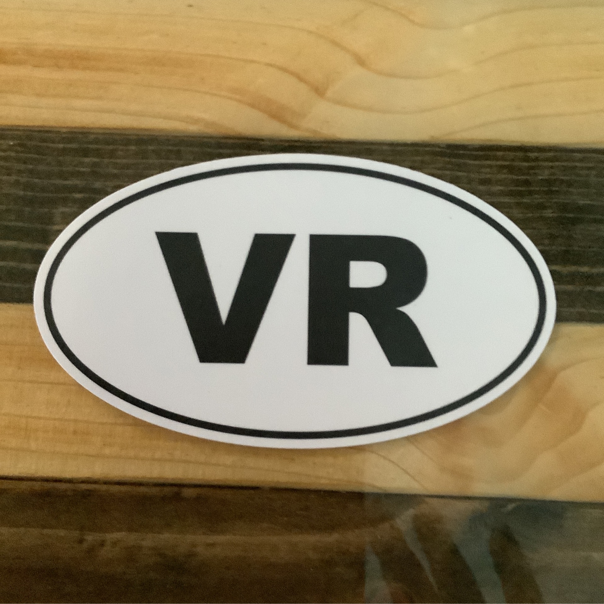 Sticker - VR Oval