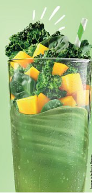 Healthy Kale Kick - Kale, Mango & Spinach Smoothie