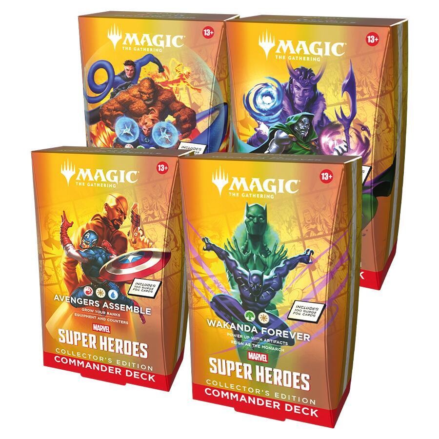 Marvel Super Heroes Commander Deck - (Collector's Edition)