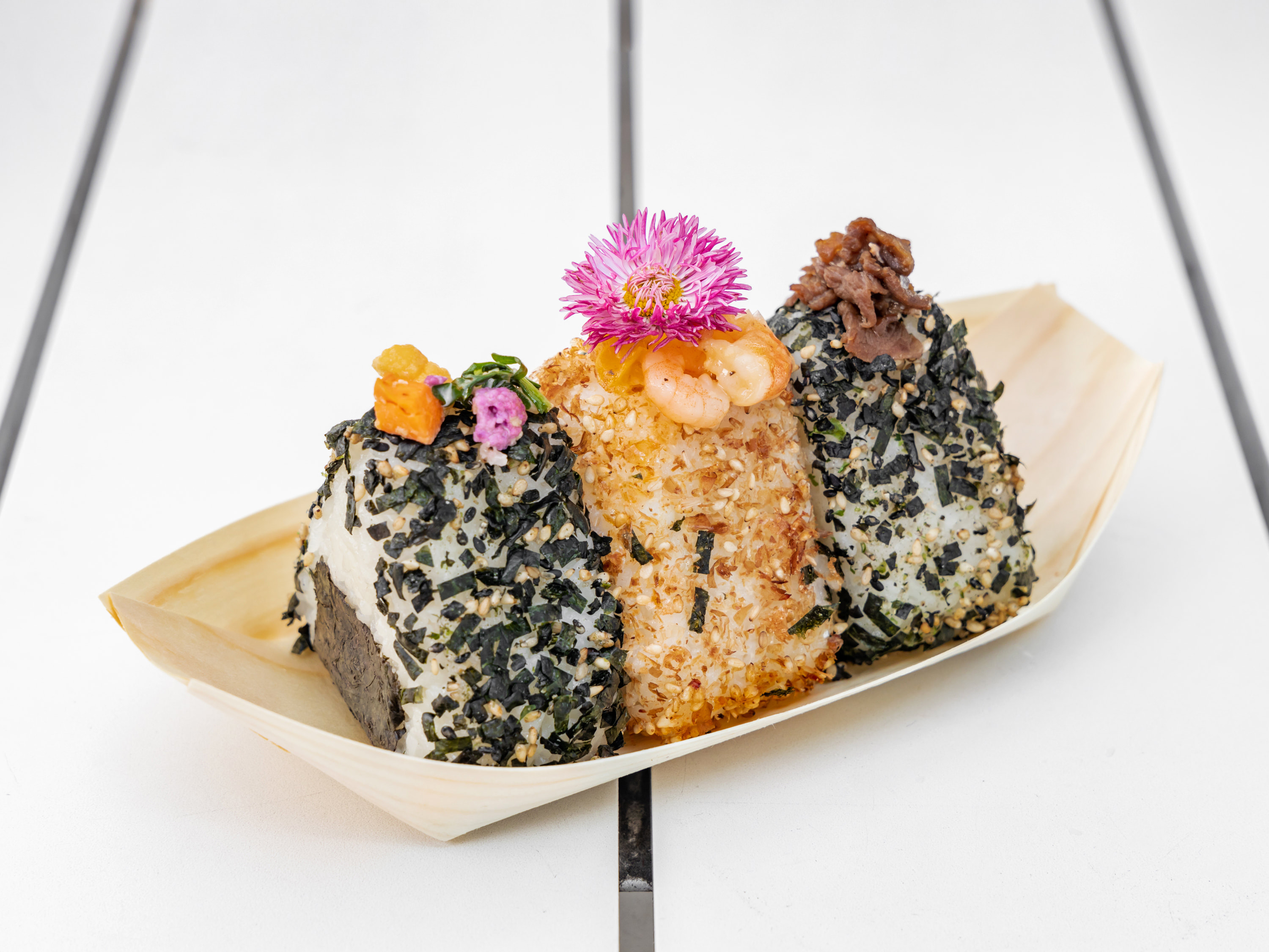 Fooda - Onigiri Vegan Trio