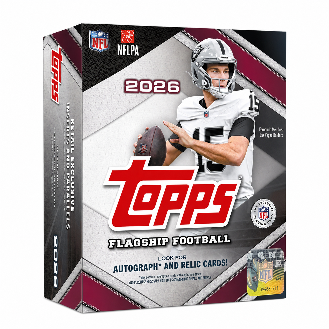 2026 Topps Flagship Football Mega Box