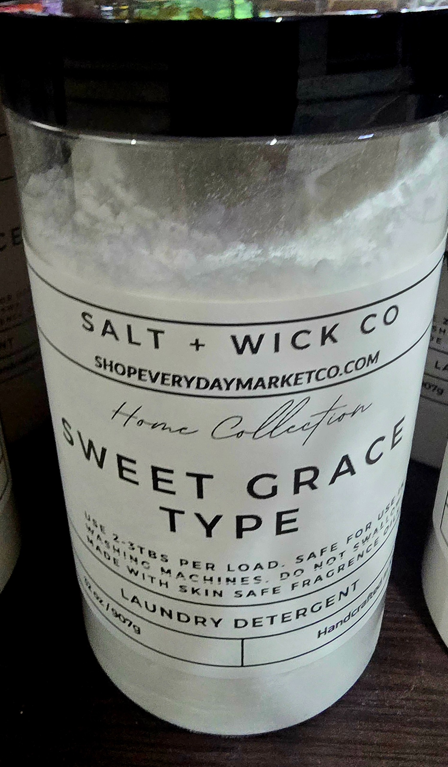 Natural Powder Laundry Detergent - Sweet Grace Type
