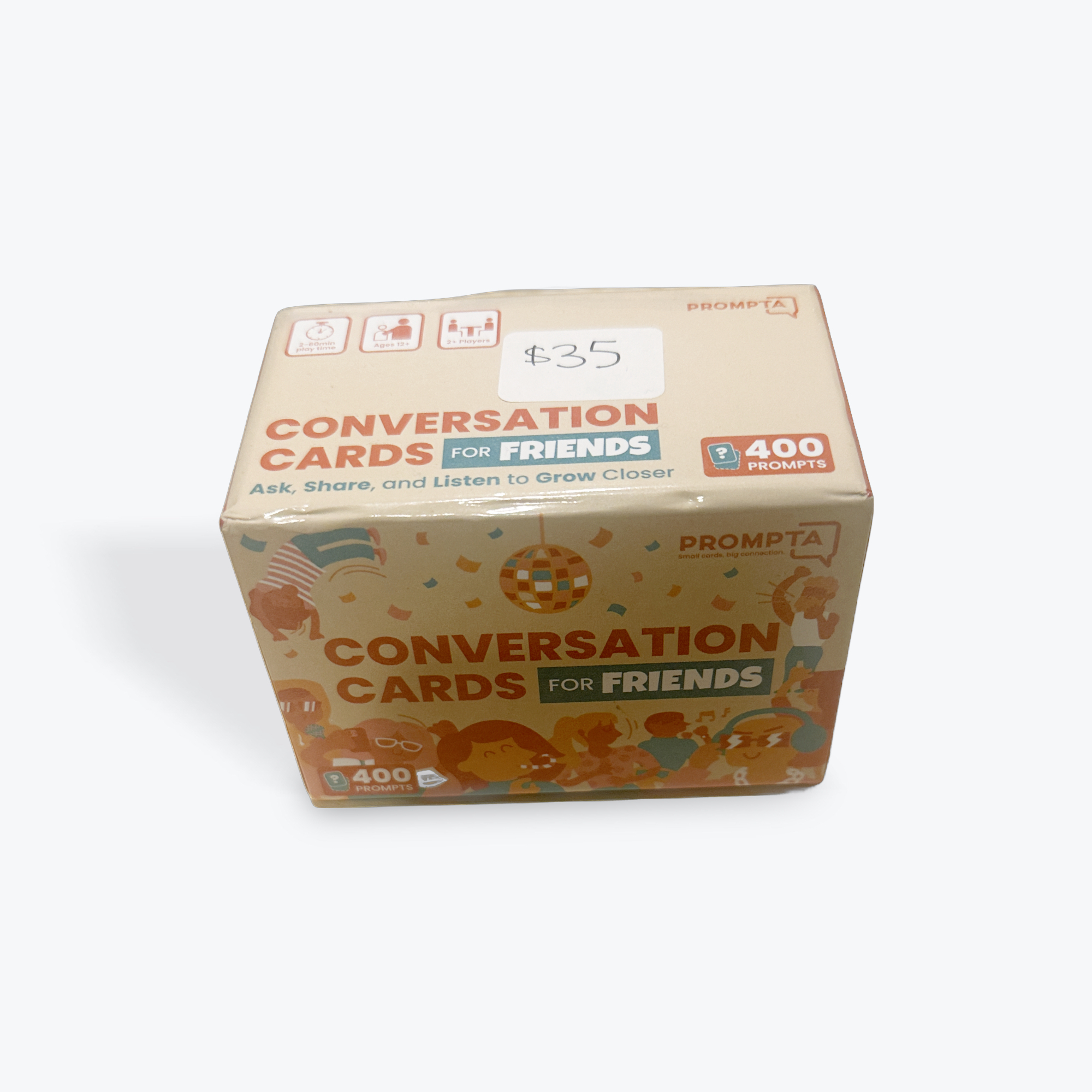 Conversation cards for friends