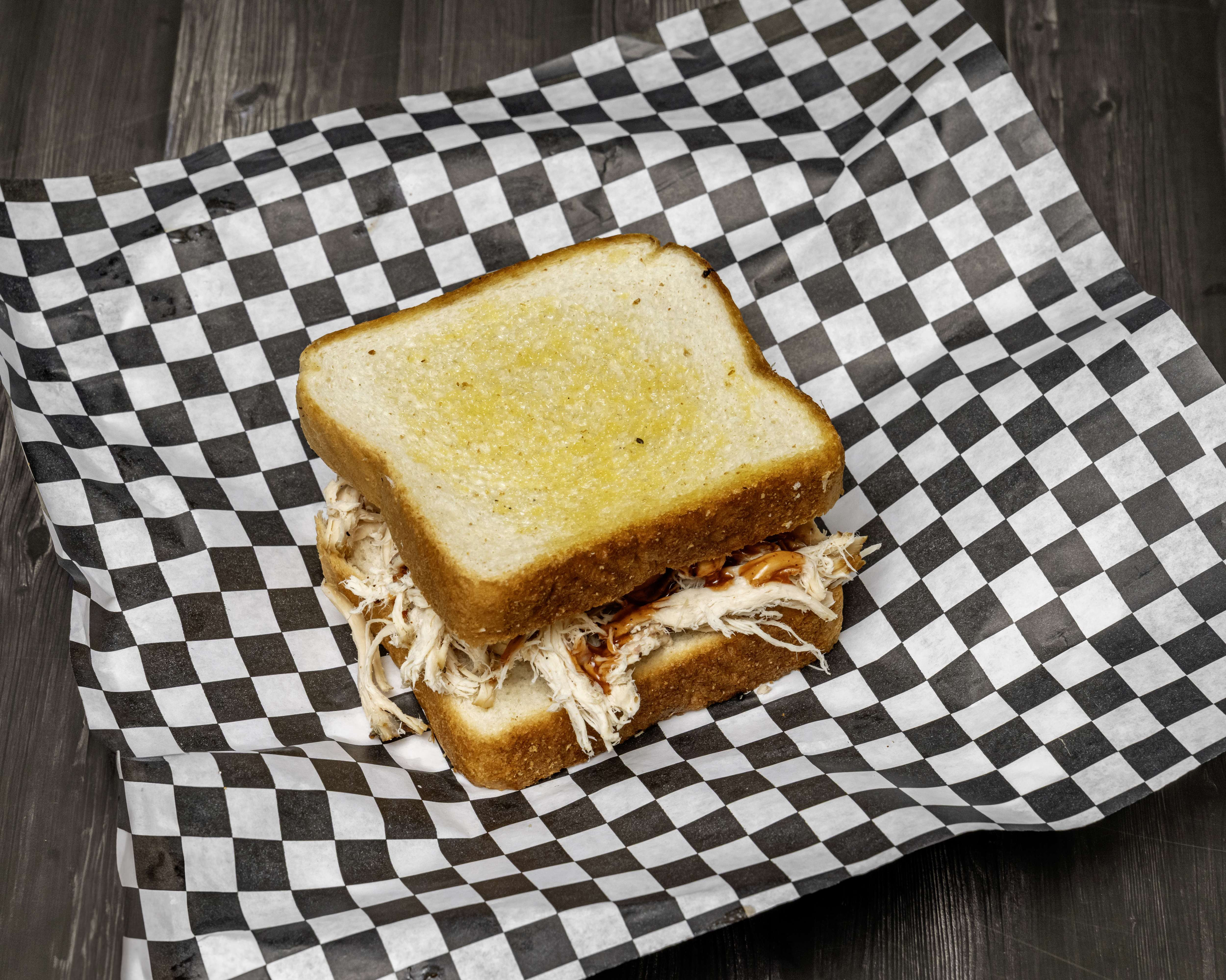 Pulled Chicken Sandwich (Texas Toast) at Store Front Location  in Dallas, TX 75287-2608 | YourMenu® Online Ordering