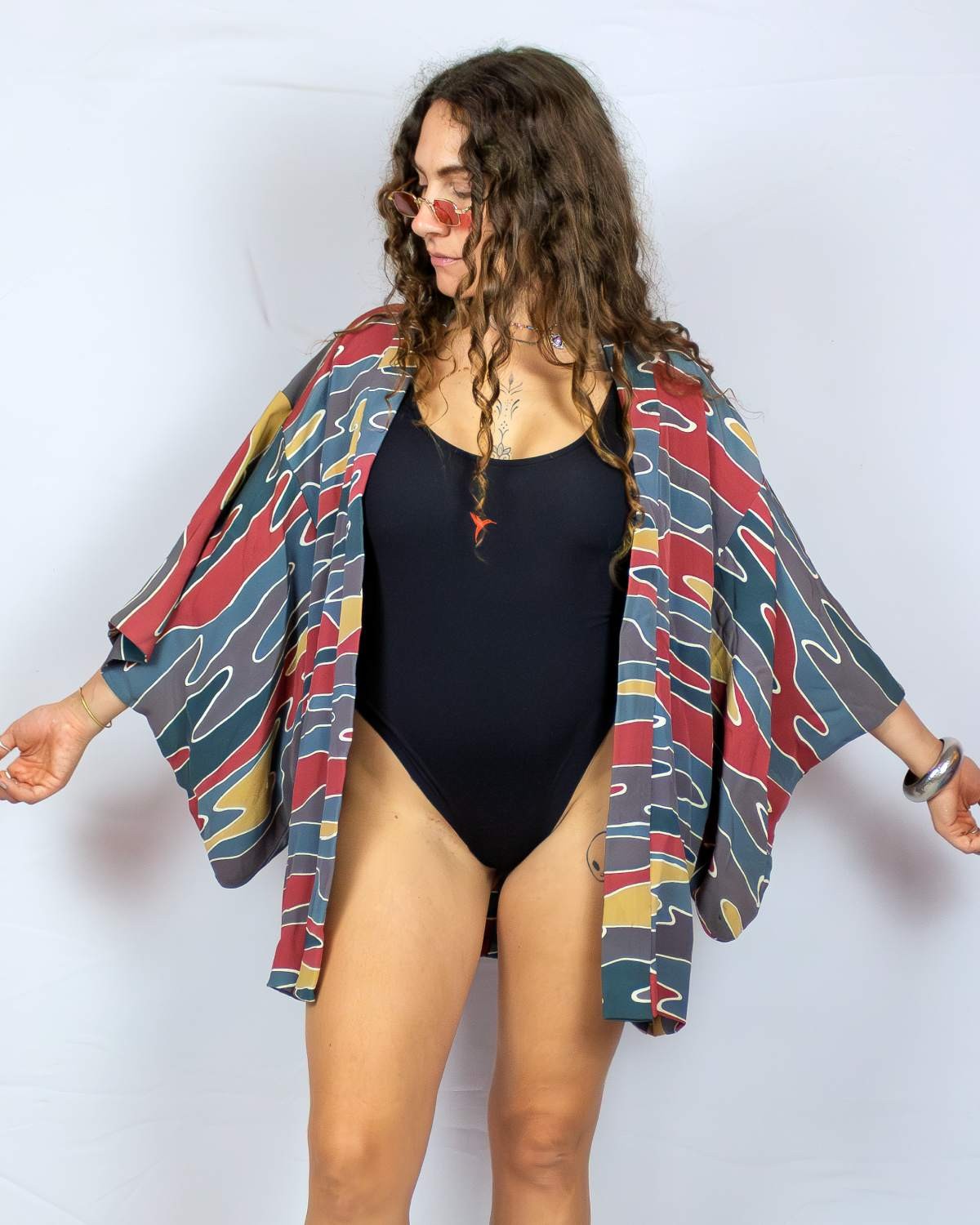 Around the World Kimono