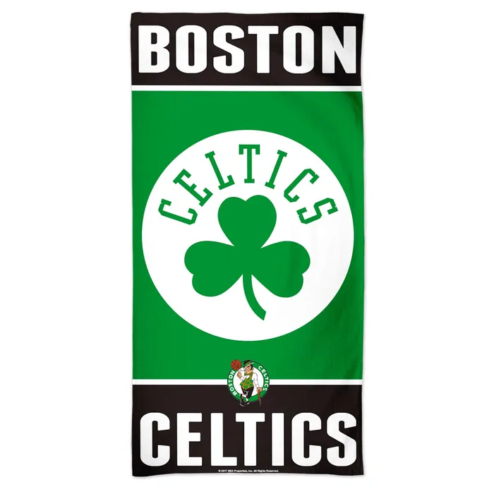 Boston Celtics Beach Towel