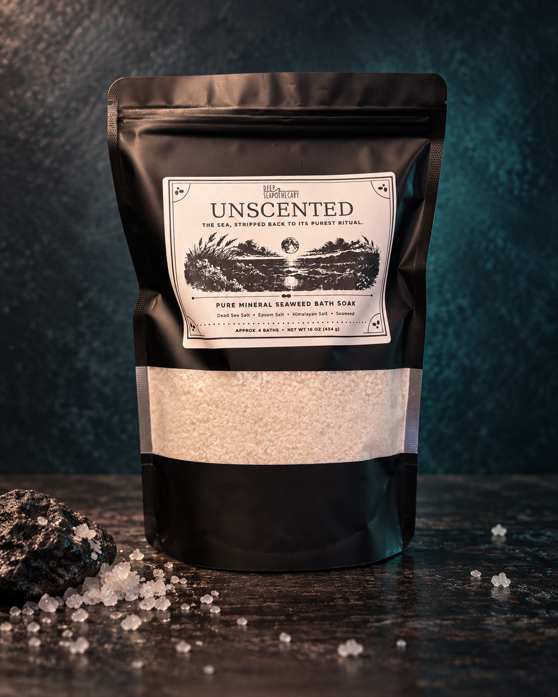 Unscented Pure Mineral Seaweed Bath Soak