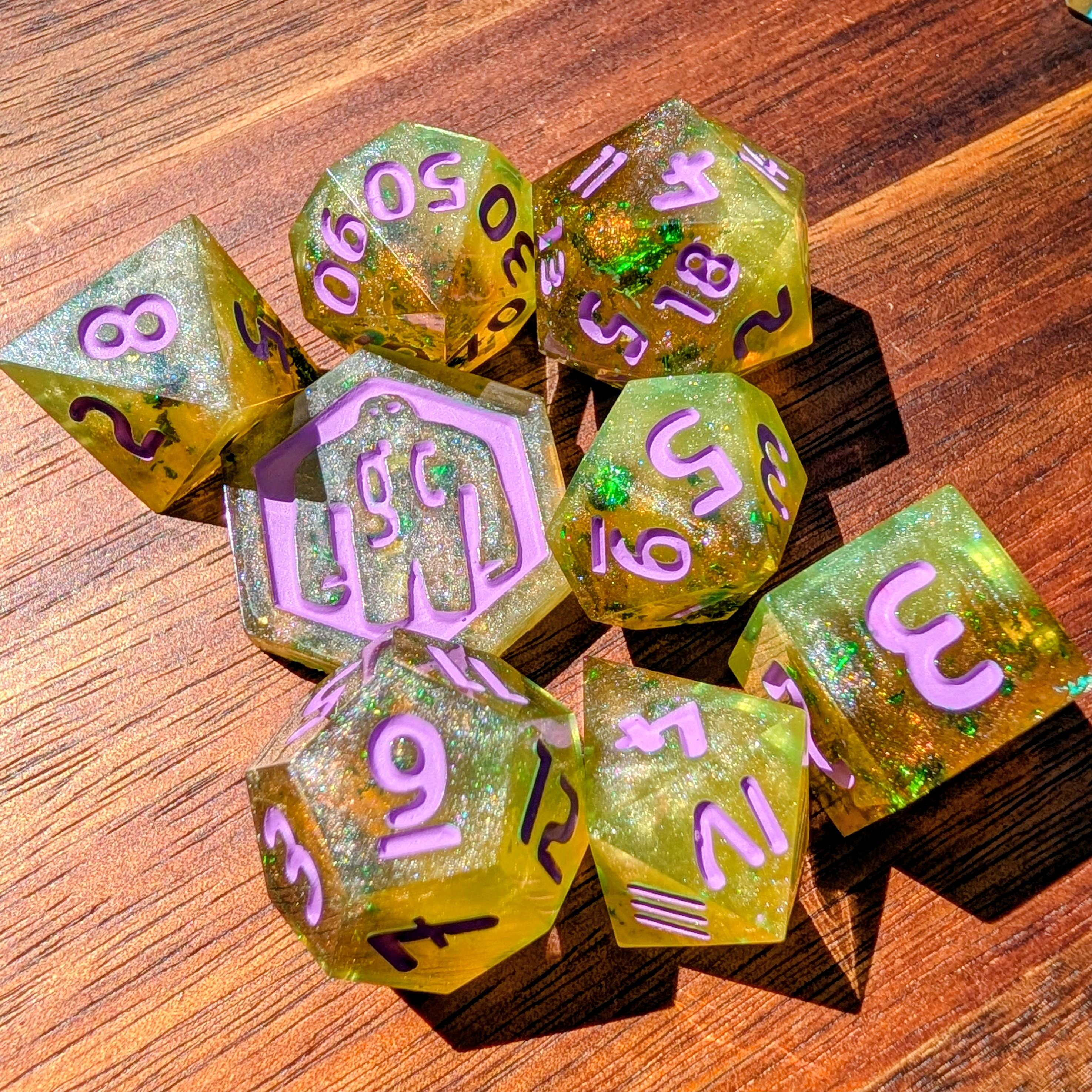 "EUREKA" TTRPG Dice Set