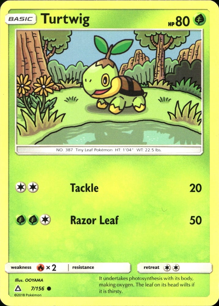 Turtwig - SM5 7/156