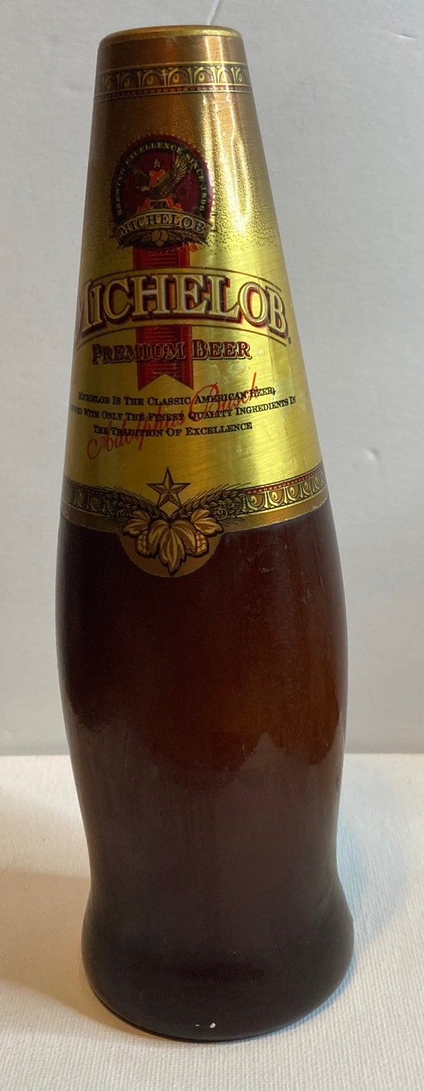 Vintage Michelob premium beer Tap made of wood.