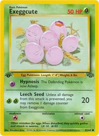 Exeggcute JU 52/64 Common NM