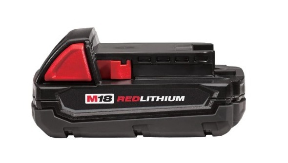 Milwaukee Tool M18 18V Lithium-Ion Compact (CP) 1.5 Ah REDLITHIUM Battery Pack