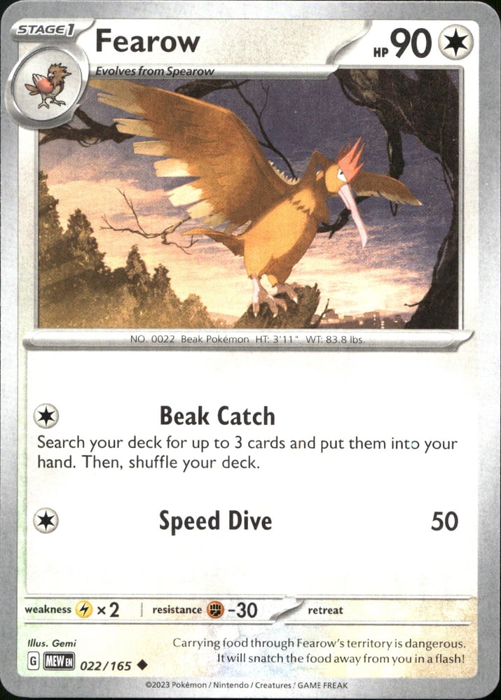 Fearow - SV03.5 22/165