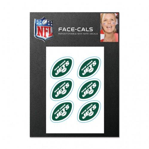 New York Jets Face Cals Tattoos