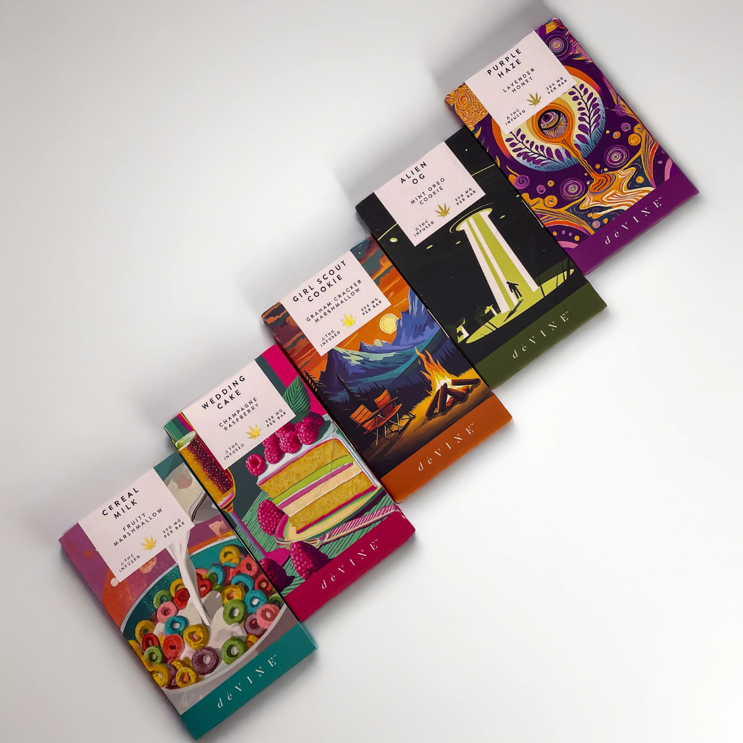 deVINE Chocolate Bars - Alien OG Mint Oreo Cookie