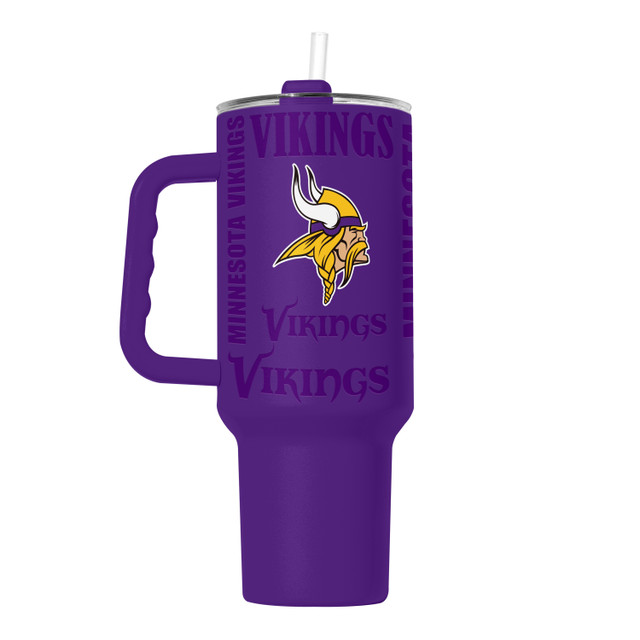 Minnesota Vikings Powdercoat Replay Tumbler 40oz