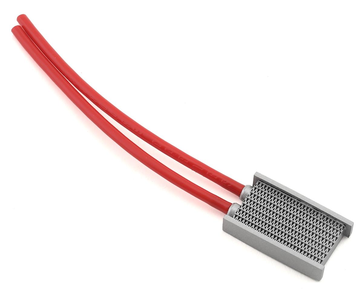Sideways RC Scale Drift Side Pipe Intercooler V3 Red Small