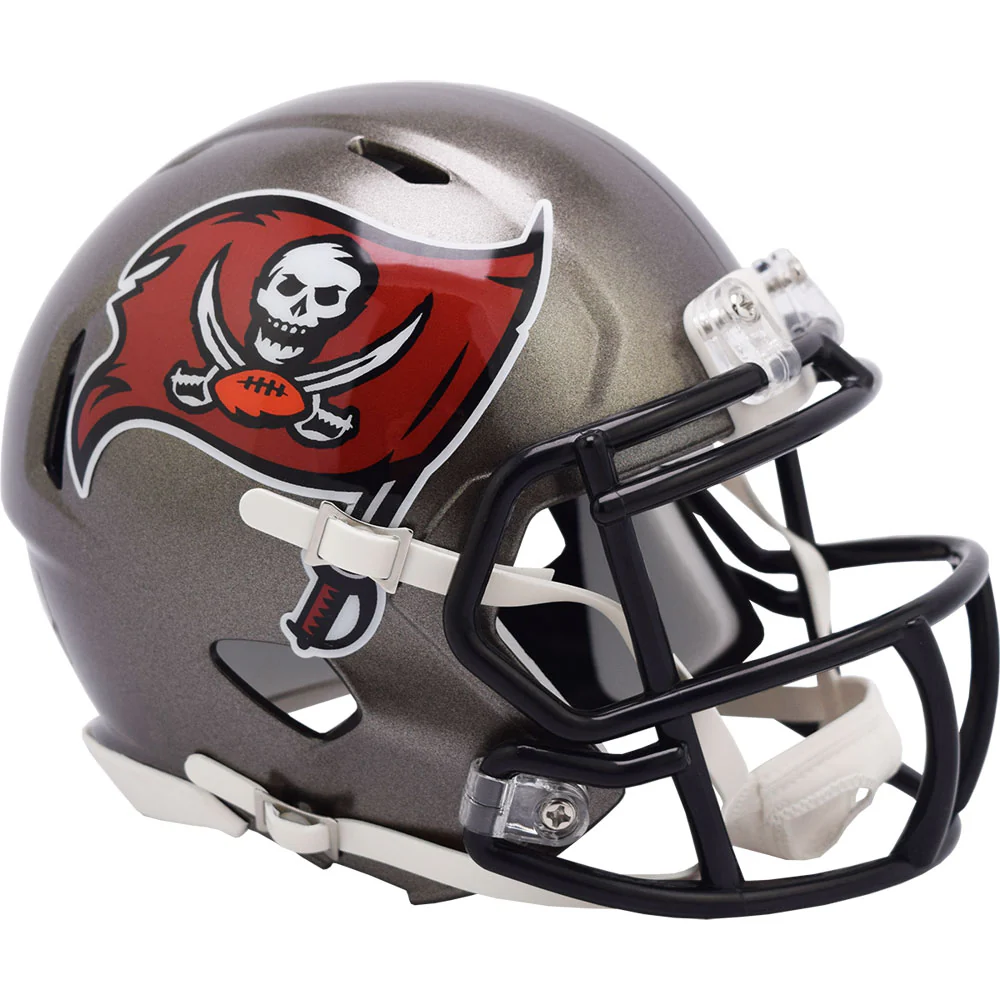 Tampa Bay Buccaneers 1997-2013 Throwback Riddell Speed Mini Helmet