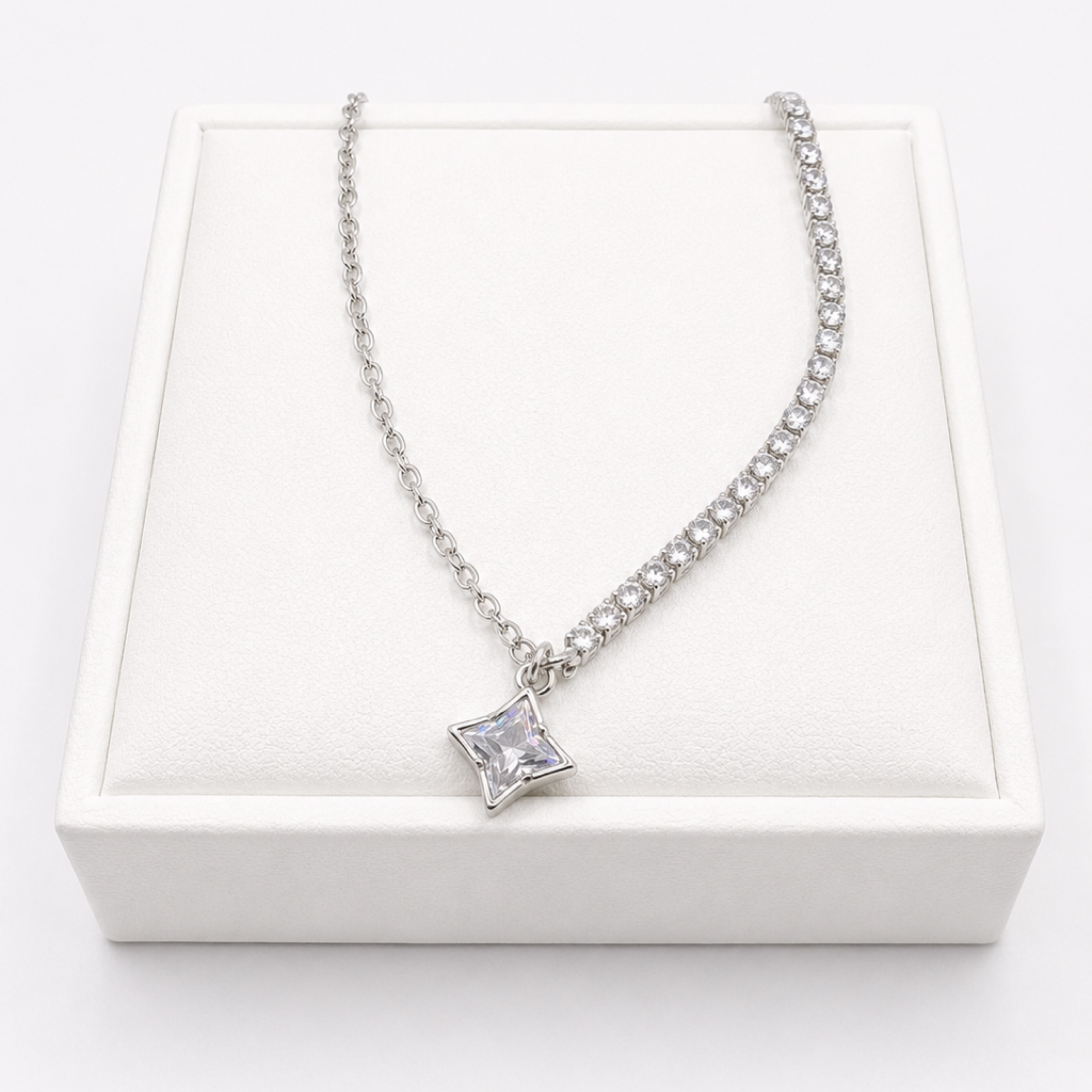 Silver Tone Anklet 