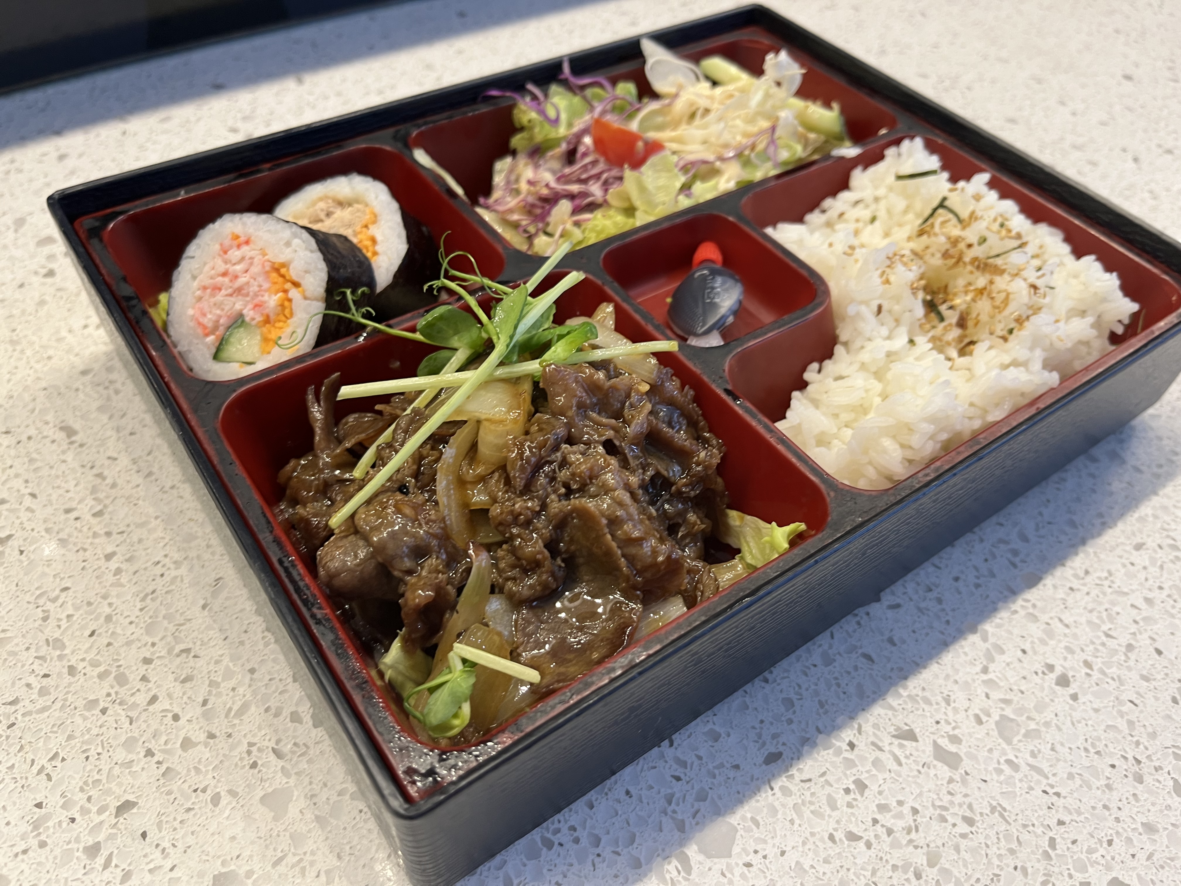 Beef Teriyaki Bento