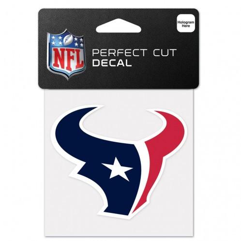 Houston Texans Perfect Cut Decal 4x4"