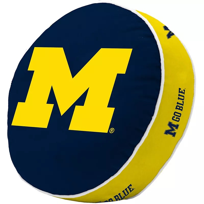 Michigan Wolverines Premium Puff Pillow