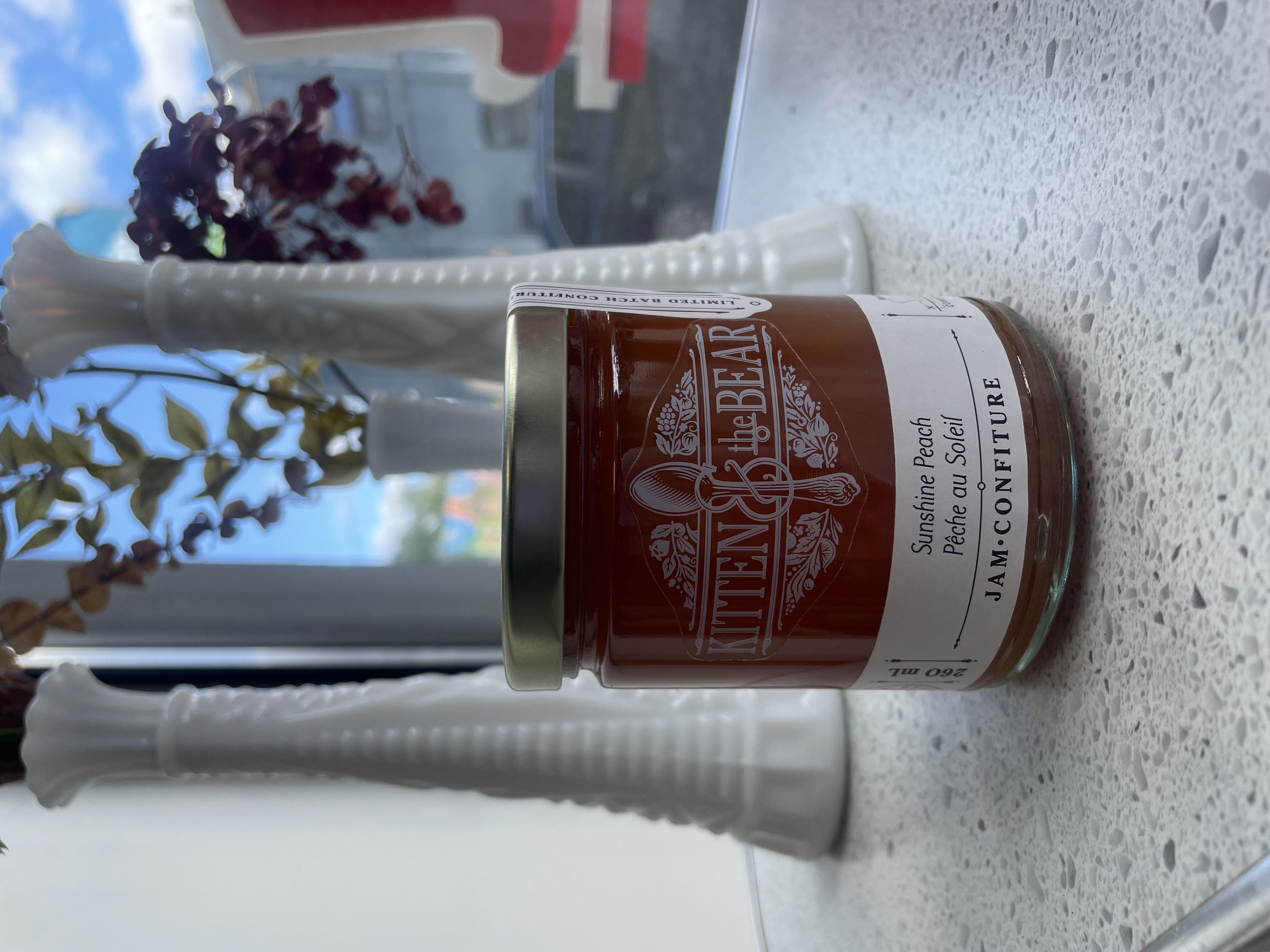 Peach Yuzu & Orange Blossom Jam