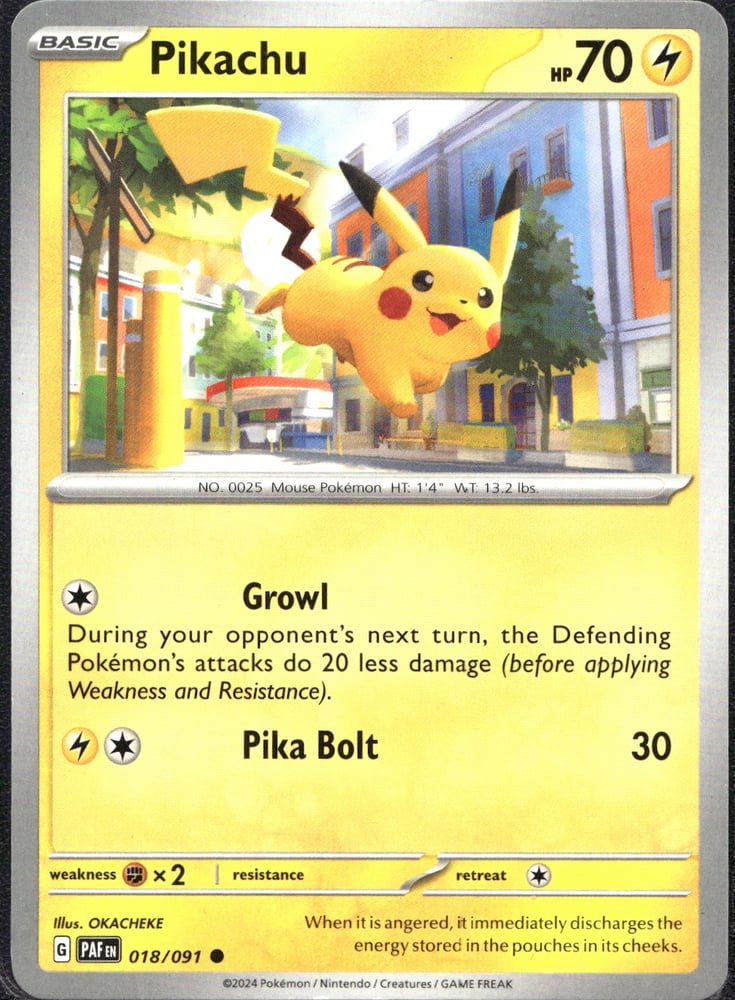 Pikachu - SV04.5 18/91