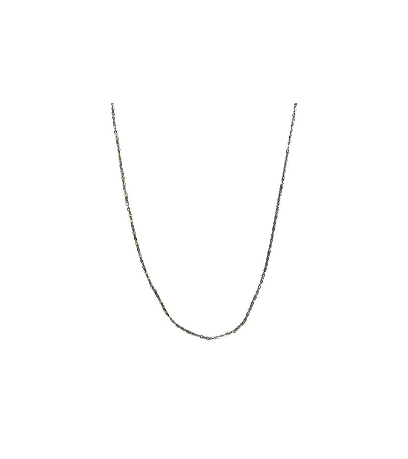 Medium Link Box Chain Sterling Silver