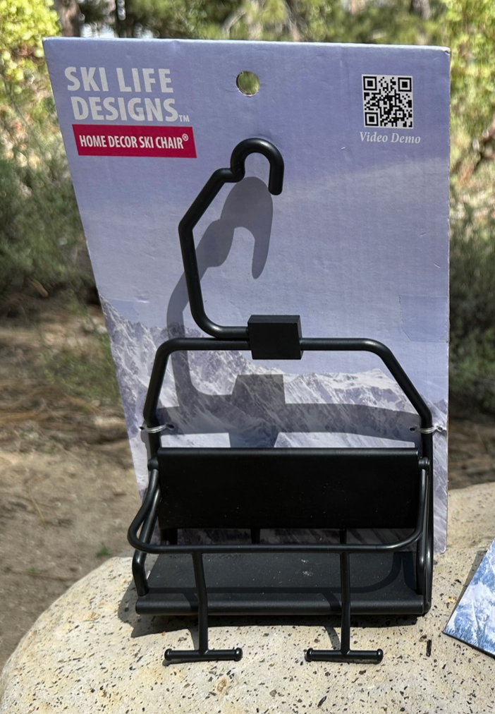 Miniature Ski Lift Chair