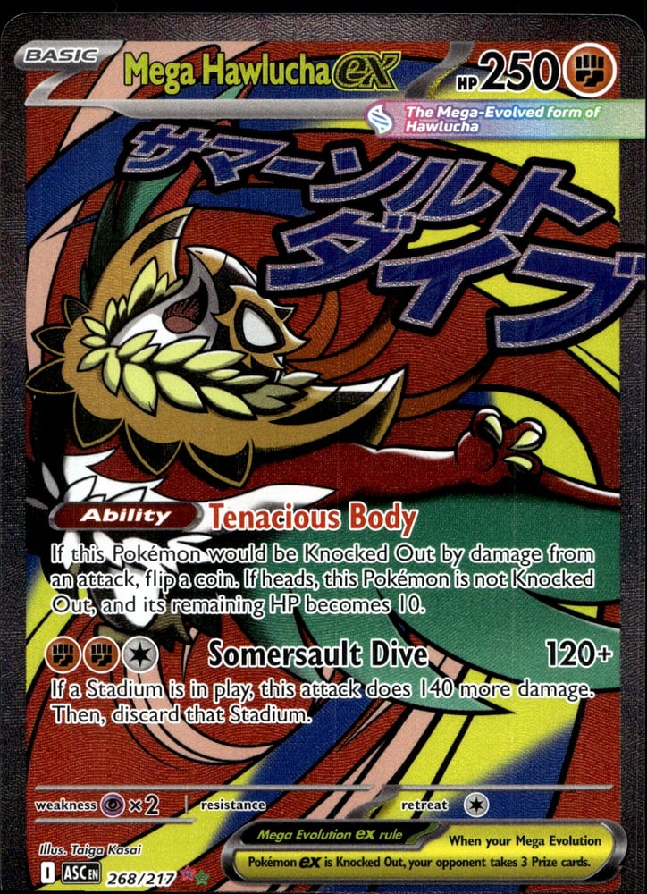 Mega Hawlucha ex - ME02.5 268/217