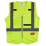 High Visibility Yellow Safety Vest L/Xl