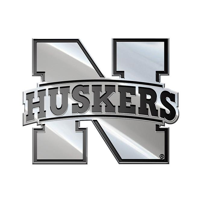 Nebraska Huskers Premium Metal Auto Emblem