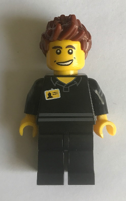 gen132 Store Employee (100 LEGO Stores - North America Back Printing)