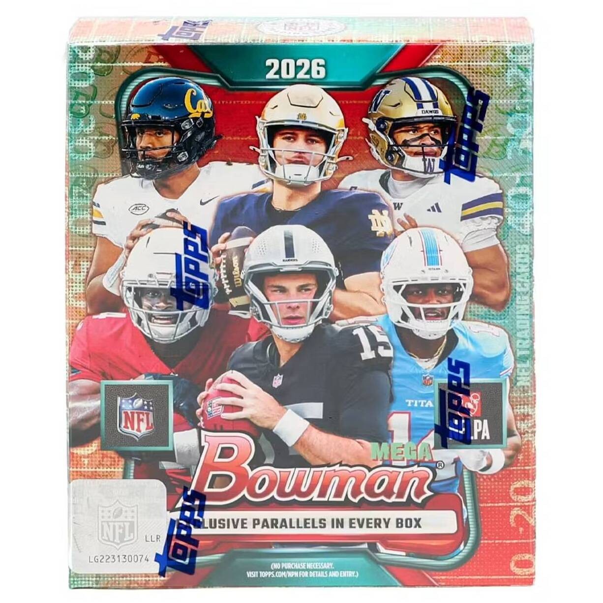 2026 Bowman Football Mega Box