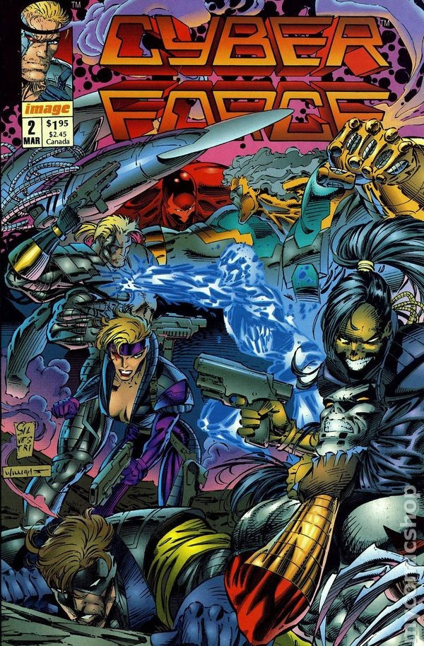 Image Cyber Force #2 March 1993