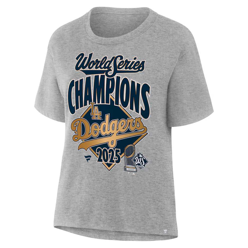 Los Angeles Dodgers Ladies 2025 World Champions Lockeroom Shirt