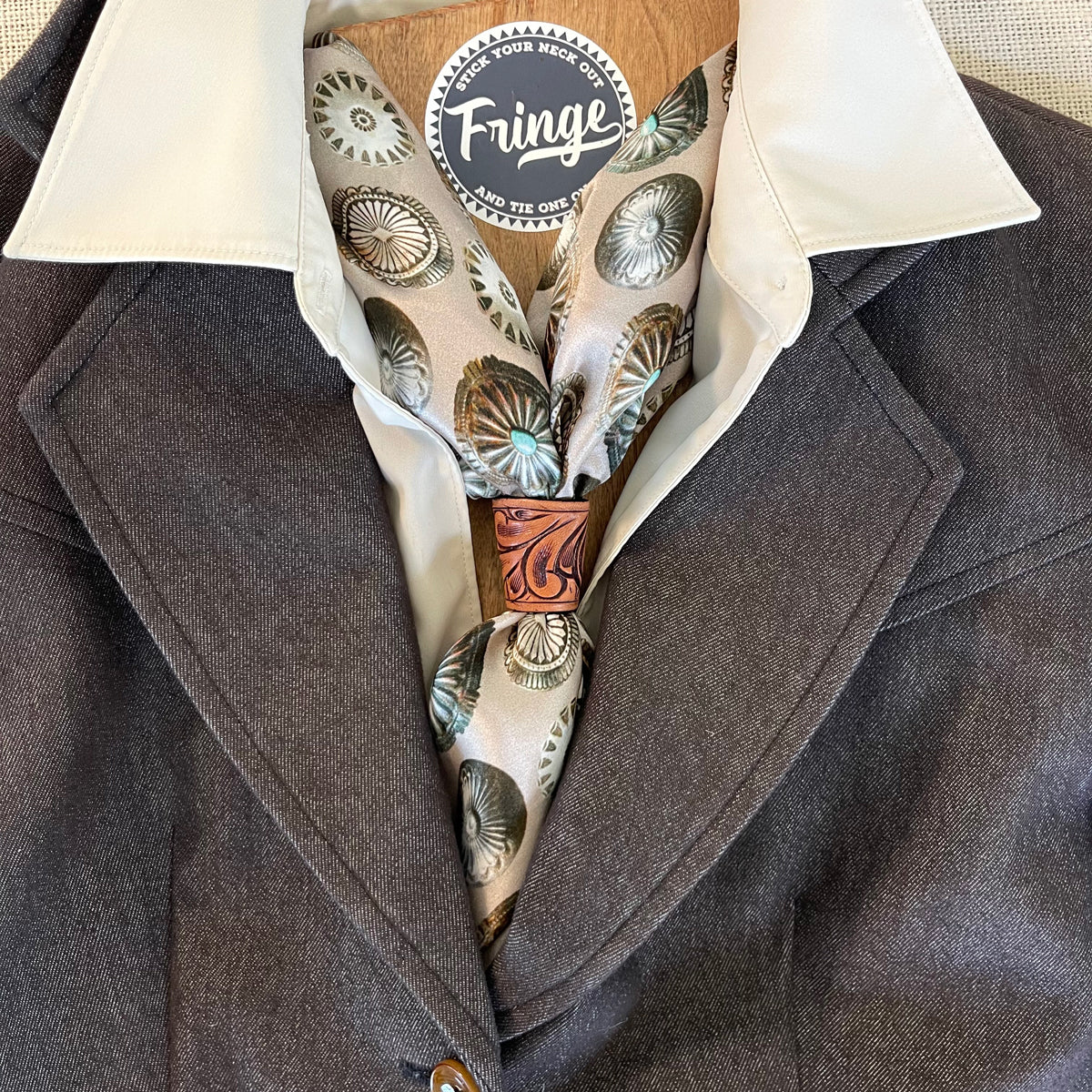 Fringe Scarves - Slide - Angelo