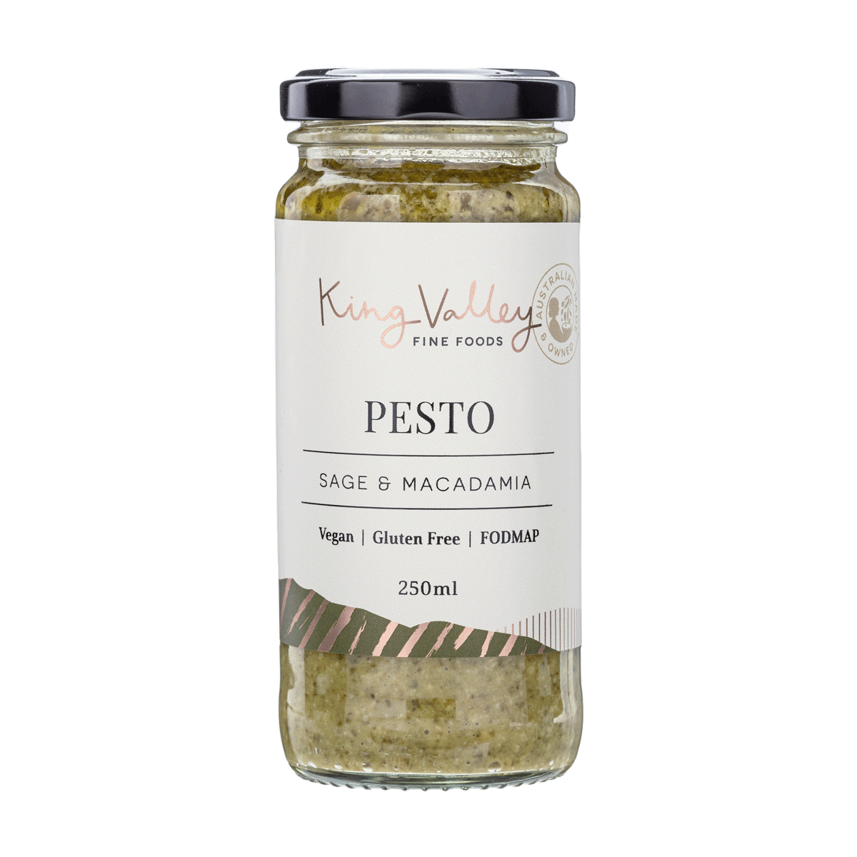 Sage & Macadamia Pesto - King Valley Fine Foods