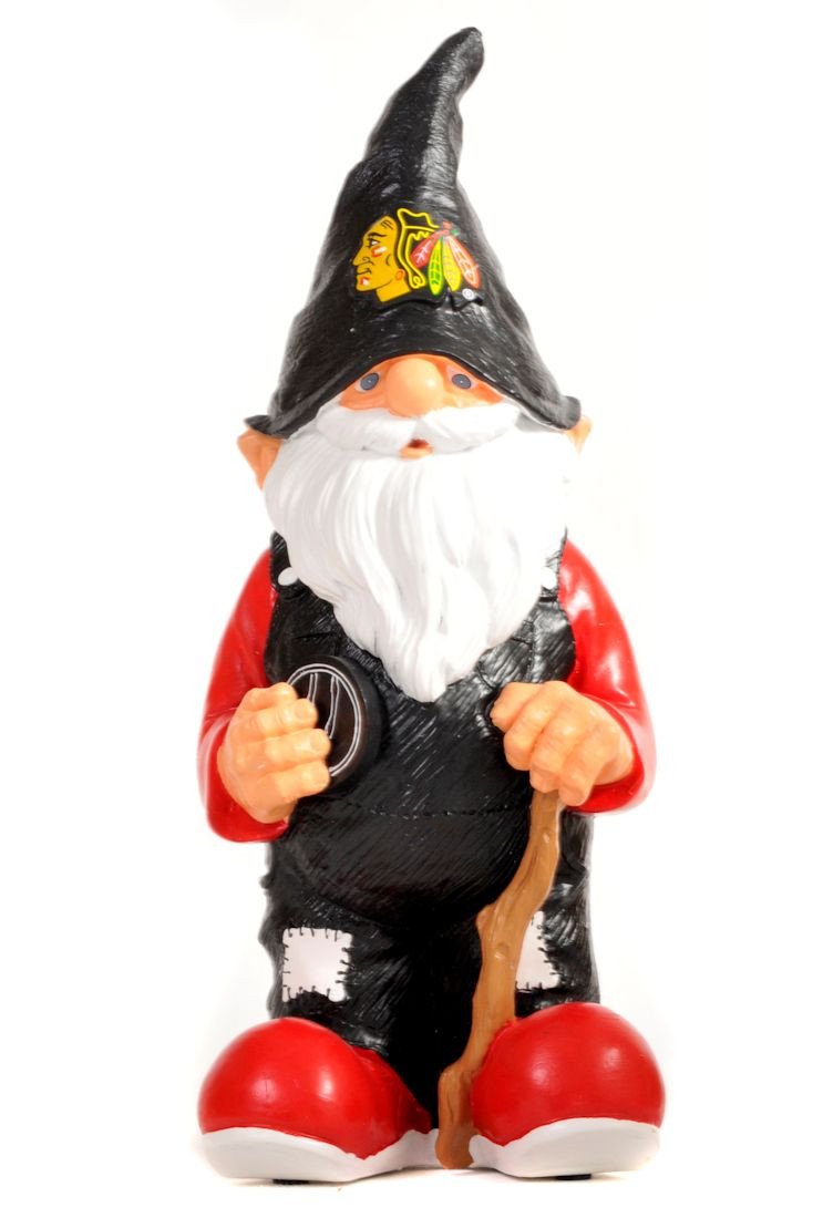 Chicago Blackhawks Garden Gnome 11"