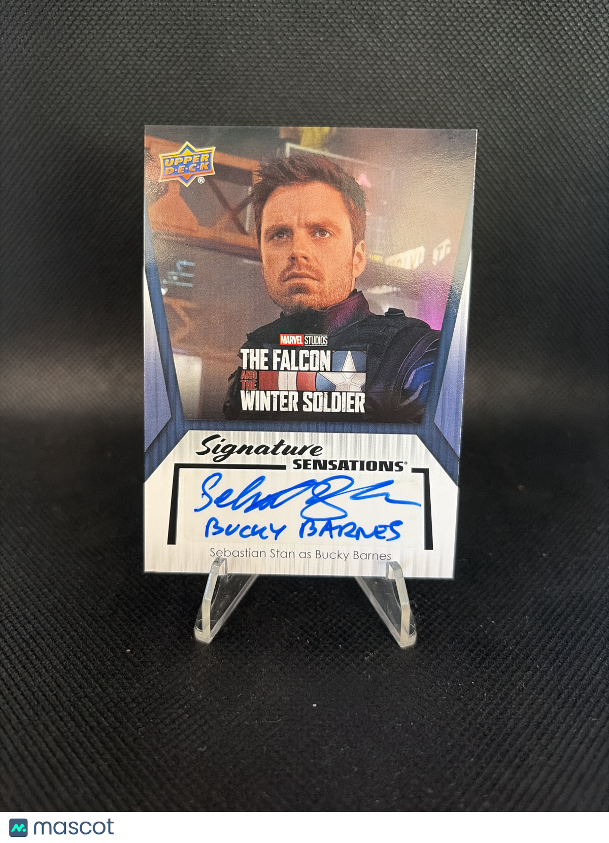 2024 Upper Deck Marvel Studios Series 1 Signature Sensations Sebastian Stan Auto