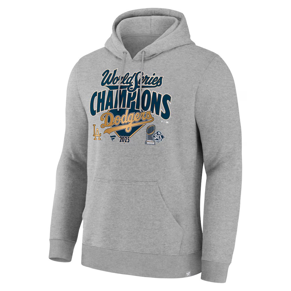 Los Angeles Dodgers 2025 World Champions Lockeroom Hooded Sweatshirt