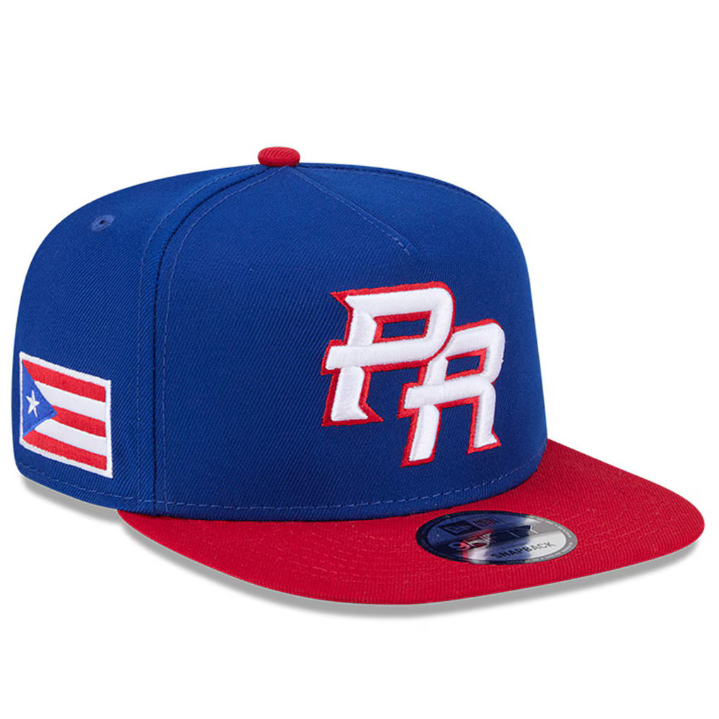 Puerto Rico Baseball New Era 9FIFTY World Baseball Classic A-Frame Snapback Hat