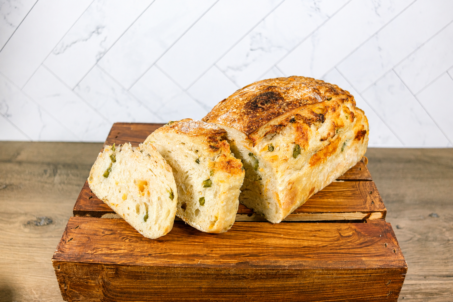 Photo of Jalapeno & Cheddar Sourdough