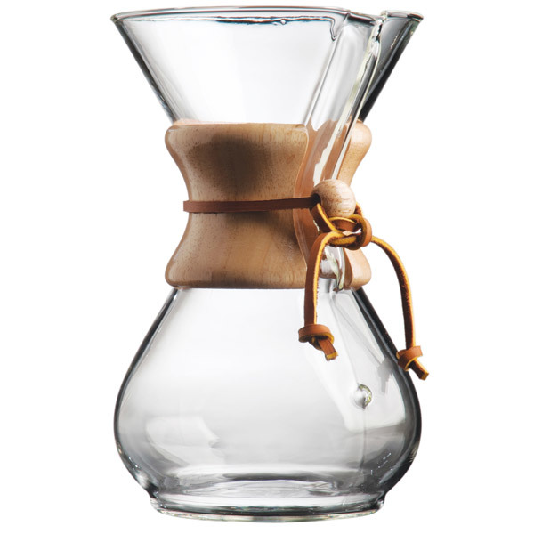 Chemex Classic coffee maker, 6 cups