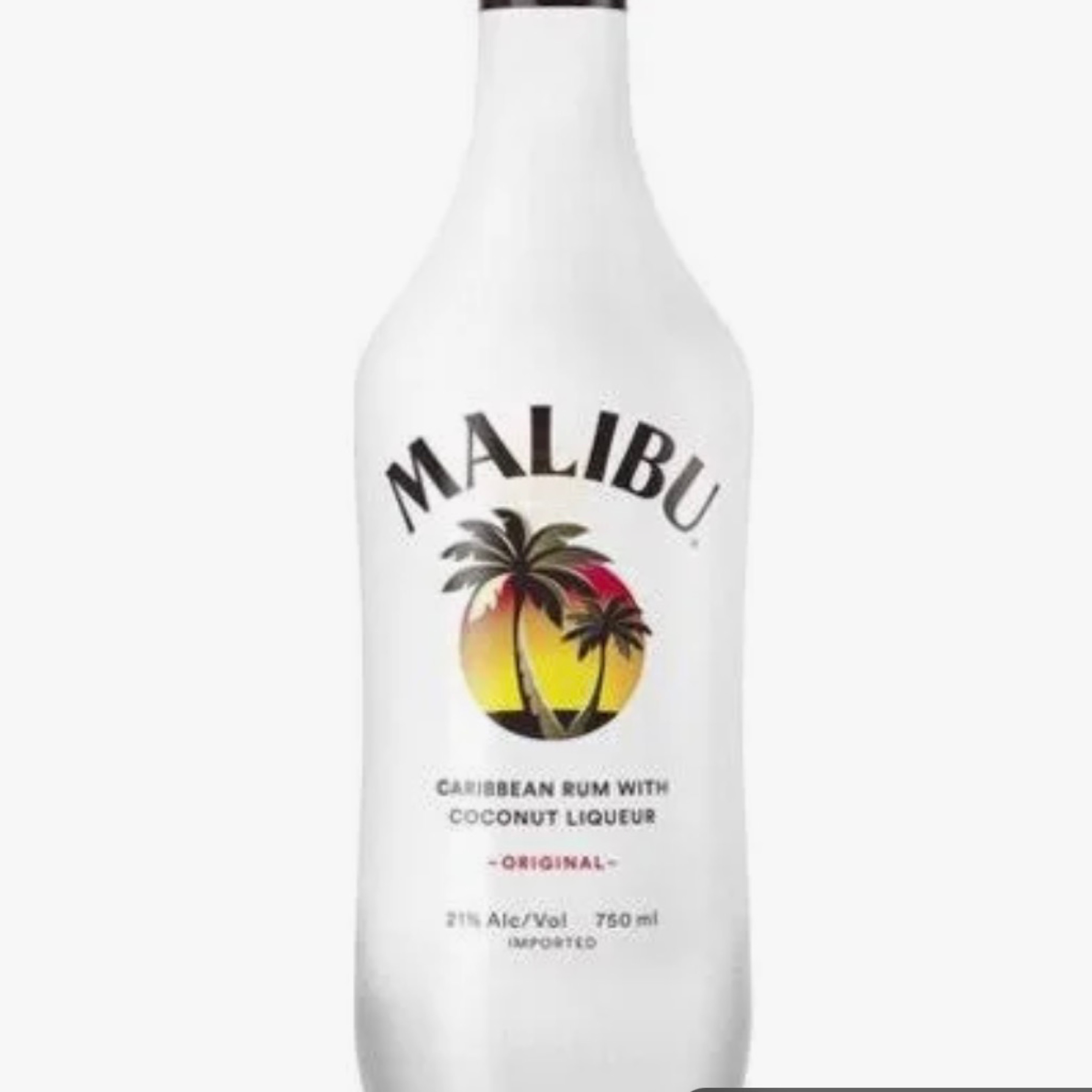 Malibu Coconut Bottle