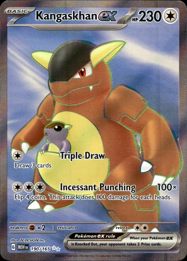 Kangaskhan ex - SV03.5 190/165