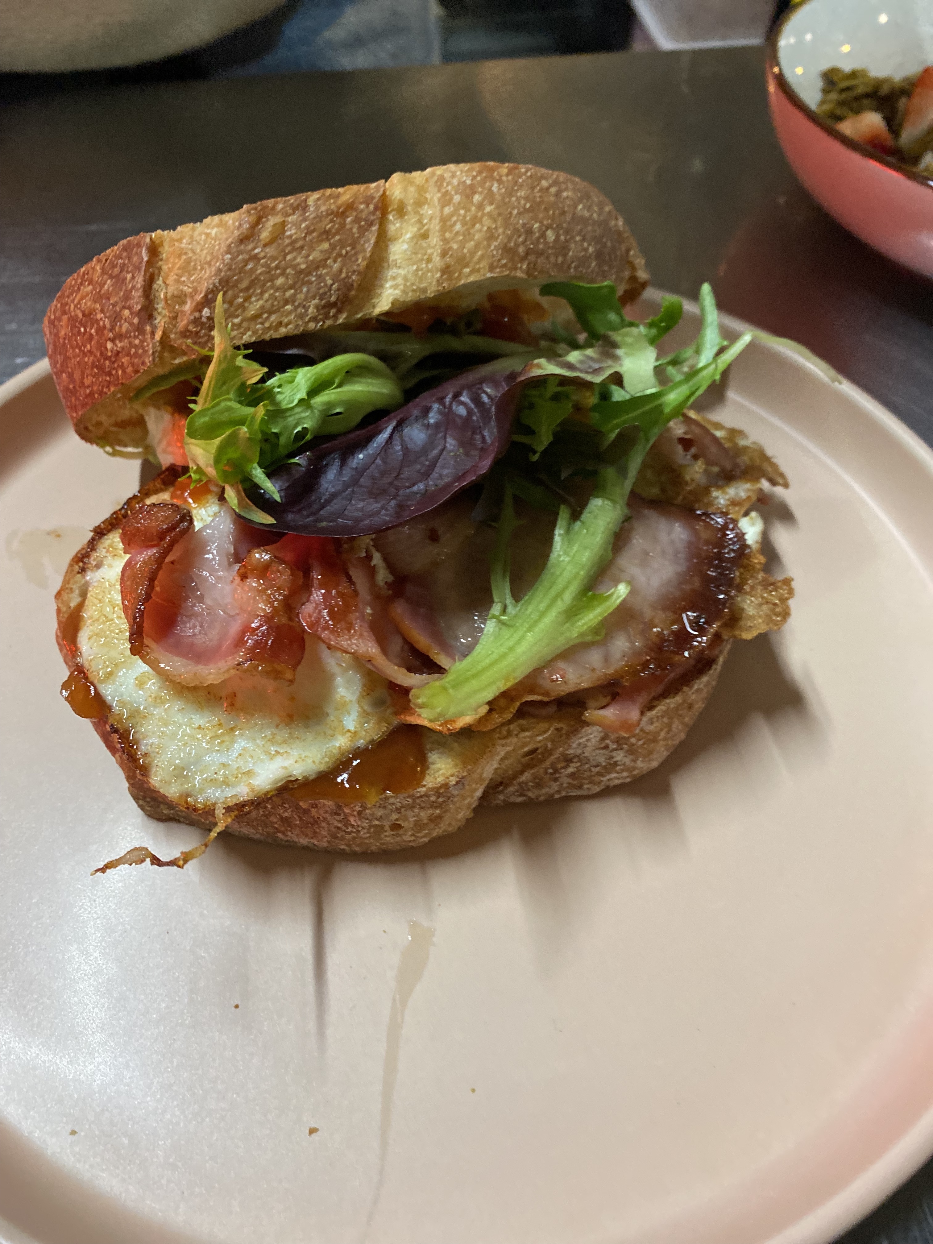 Big Brother Bacon And Egg Sandwich